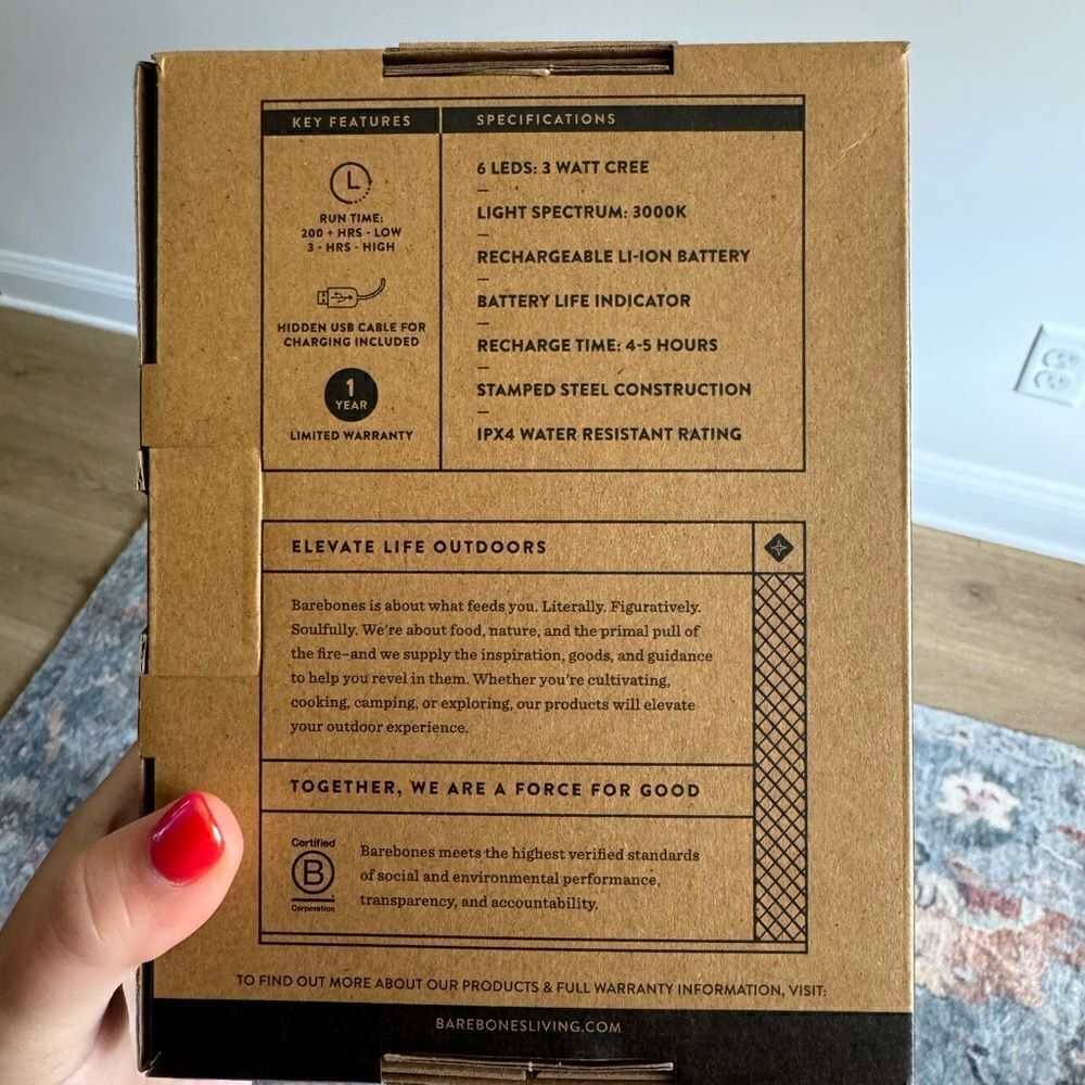 Barebones Beacon lantern NIB - Picture 2 of 3